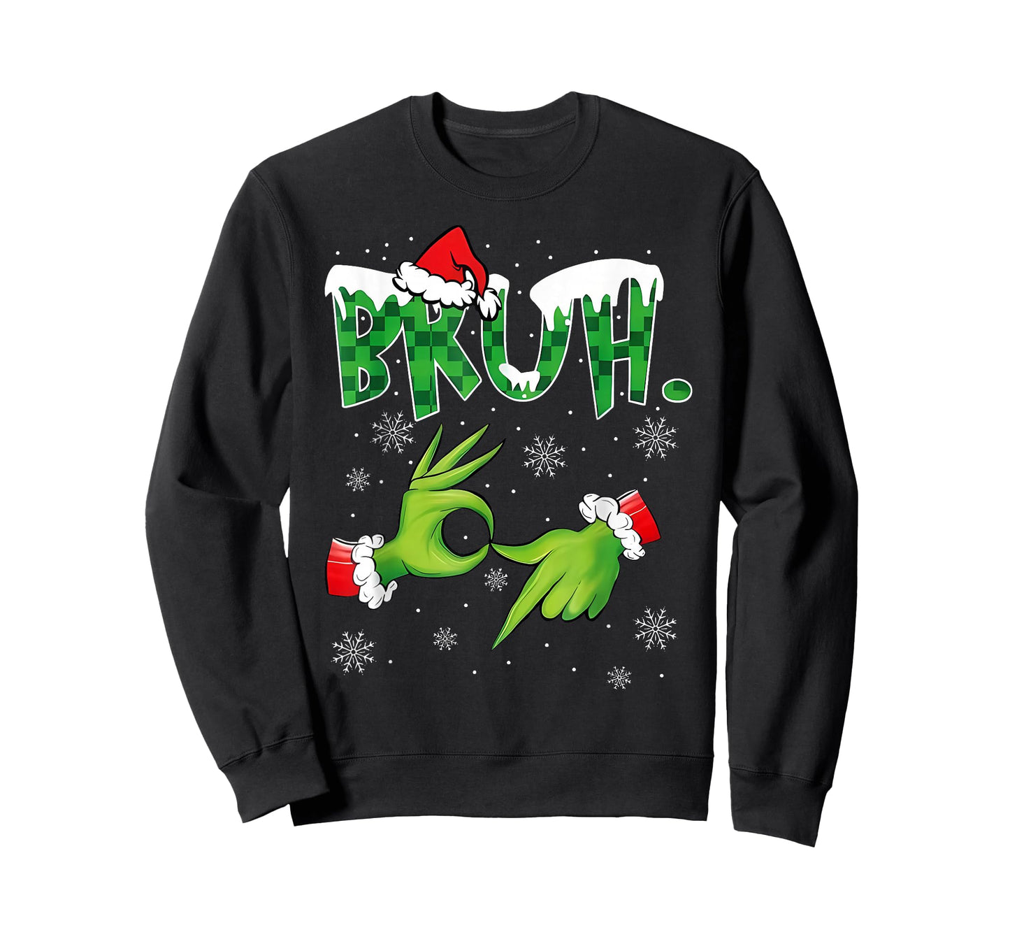 Bruh 67 Six Seven 6 7 Meme Christmas Funny Gen Alpha Slang T-Shirt