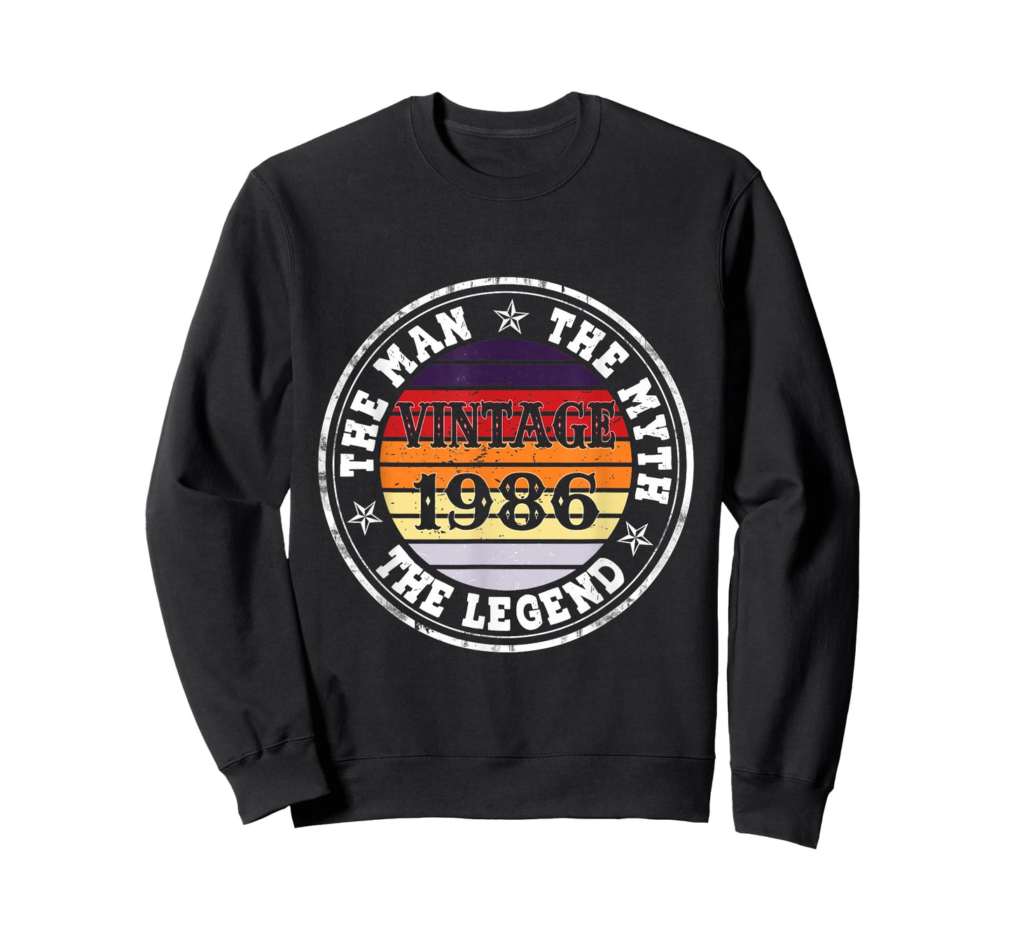 40th Birthday Gift Man Myth Legend 1986 40 for Years Old T-Shirt