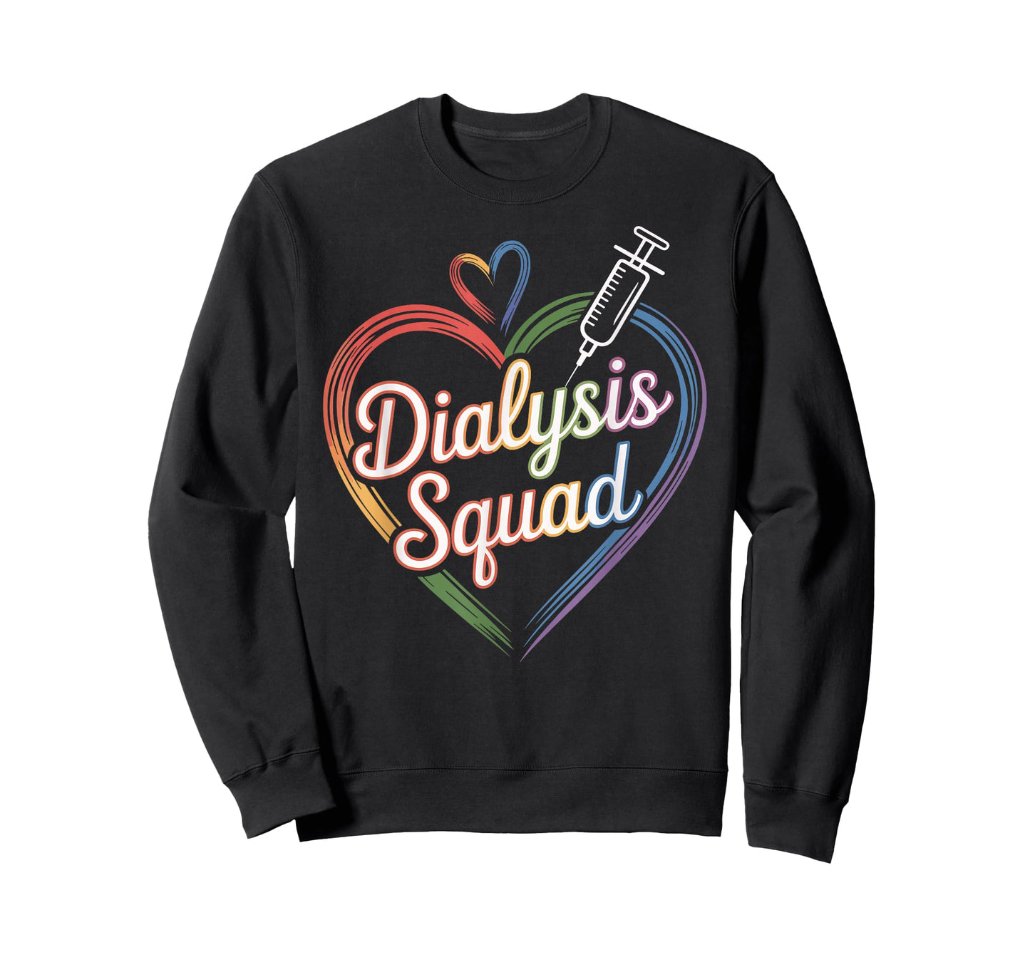 Dialysis Squad Dialysis Nurse Technician Heart T-Shirt