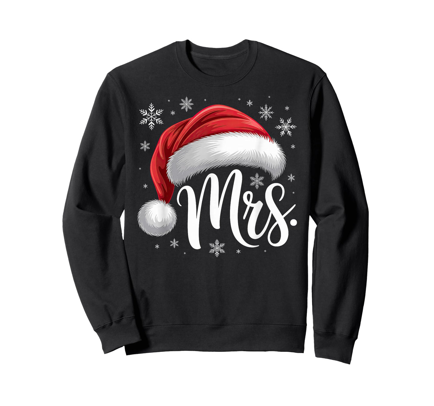 Mr and Mrs Claus Couples Matching T-Shirt