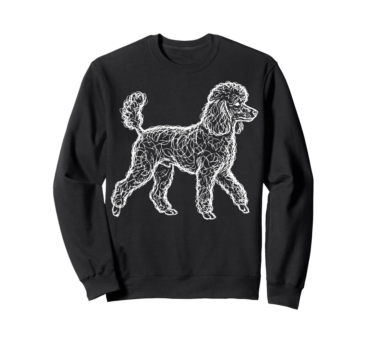 Poodle Line Art T-Shirt