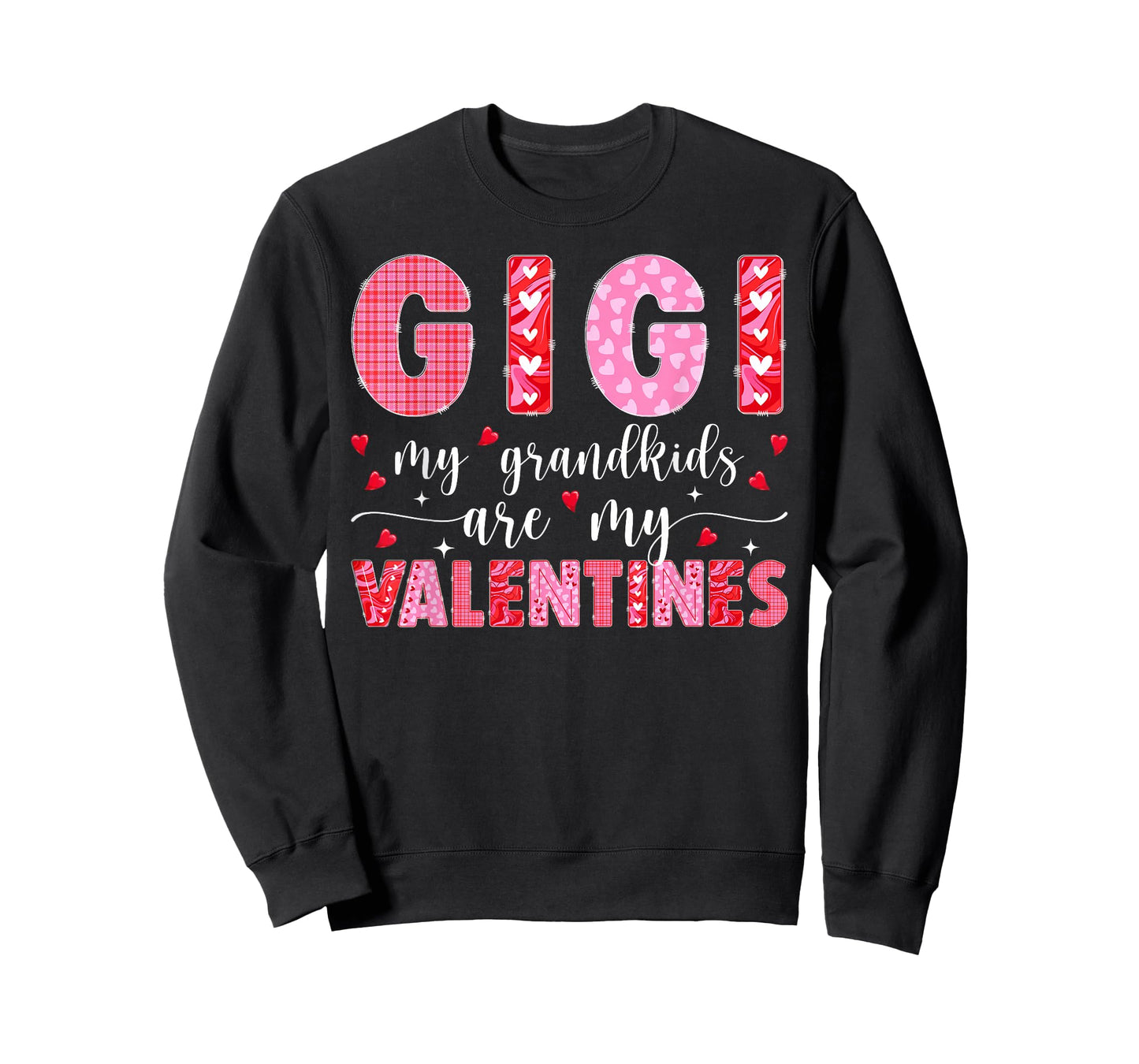 Gigi My Grandkids are My Valentines Day Gigi Valentine T-Shirt