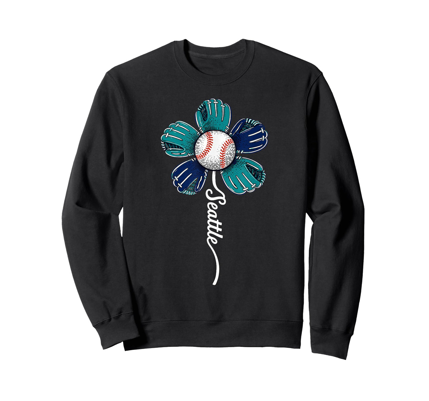 Seattle Flower for Men Women Boys Girls Kids T-Shirt
