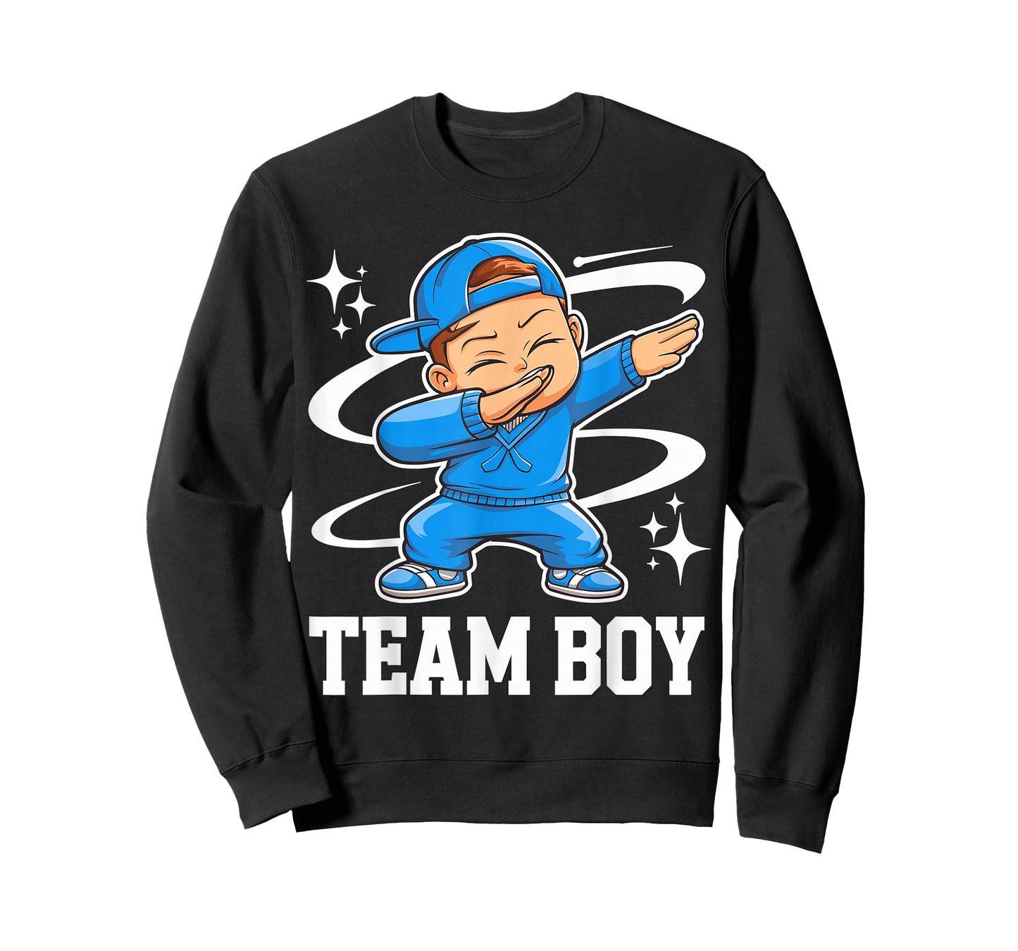 Team Boy Gender Reveal Party Baby Announcement T-Shirt