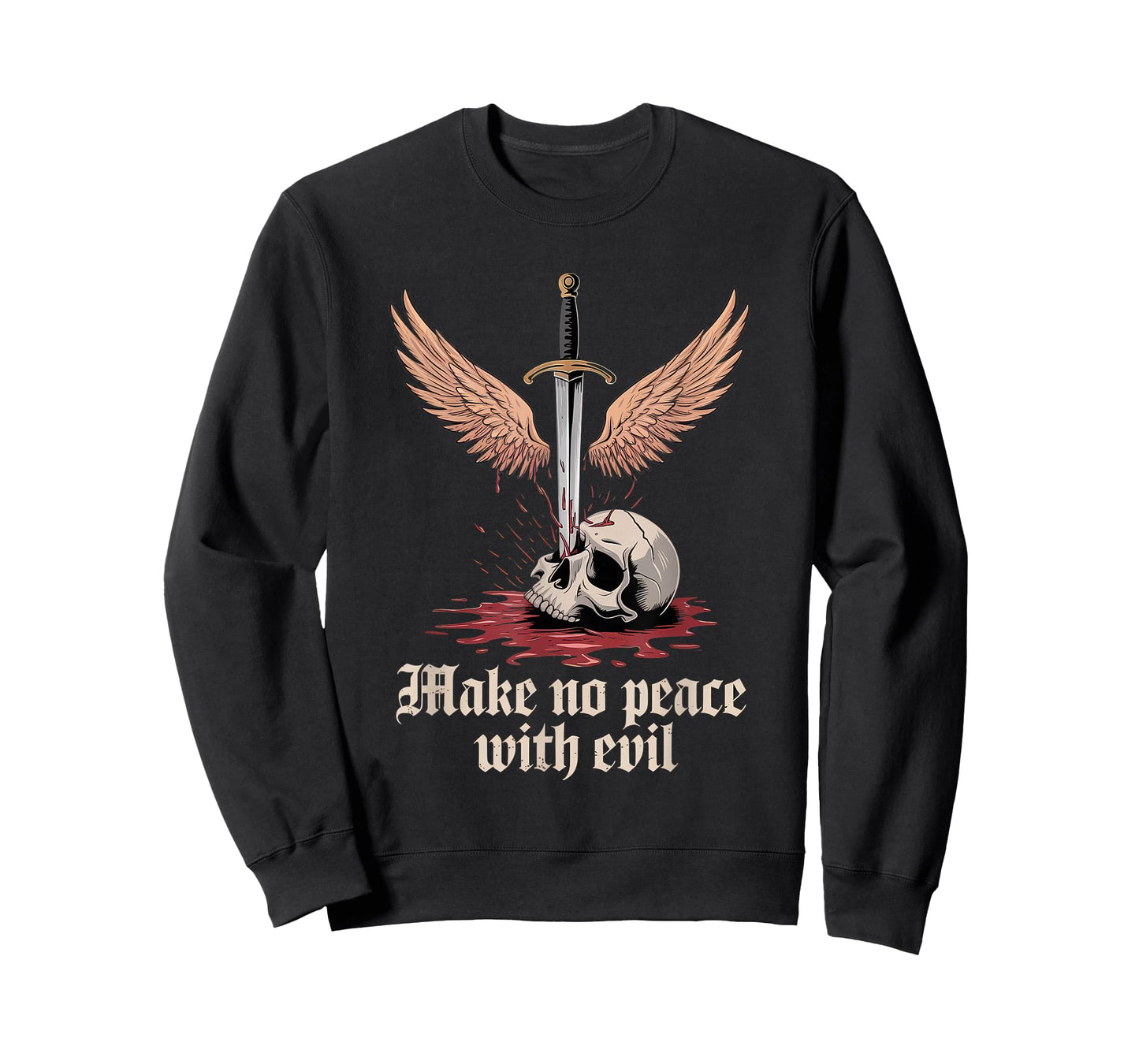 Make No Peace with Evil Tshirt Archangel Michael Jesus God T-Shirt