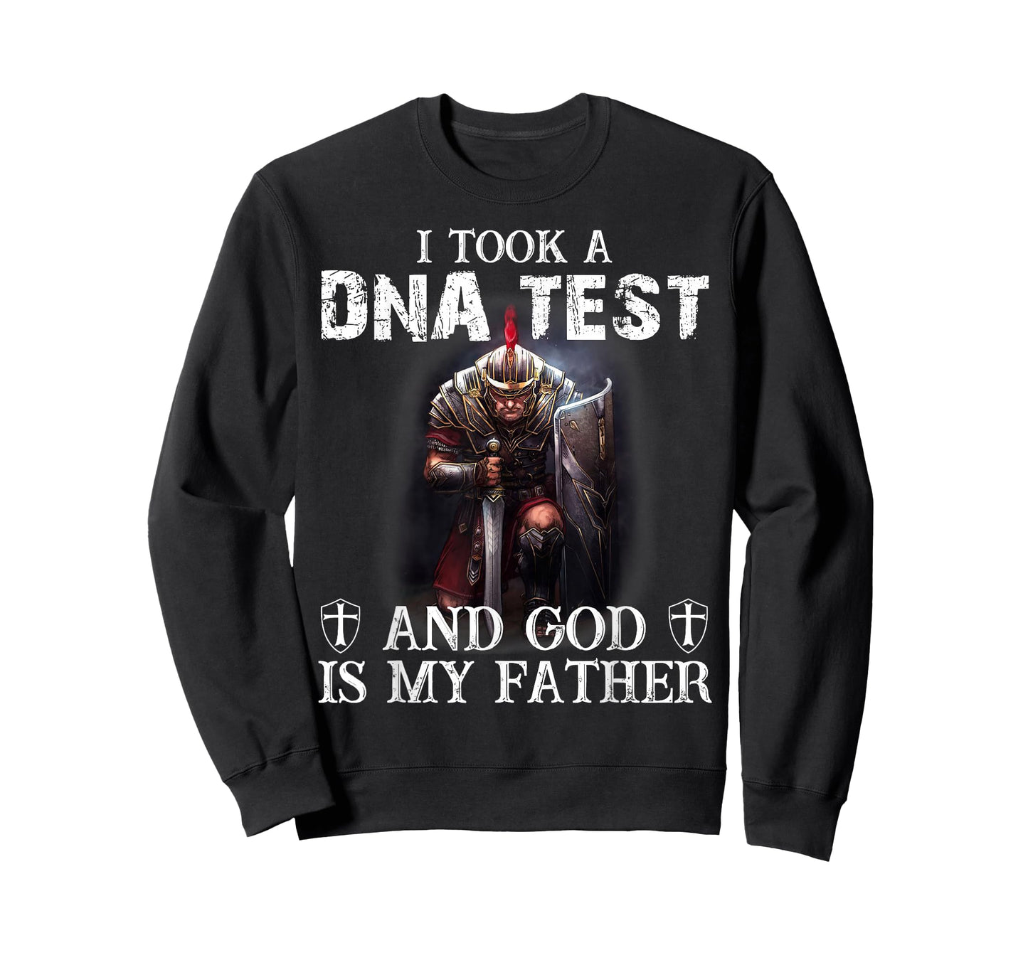 Knight Templar Christian Warrior DNA God is My Father T-Shirt
