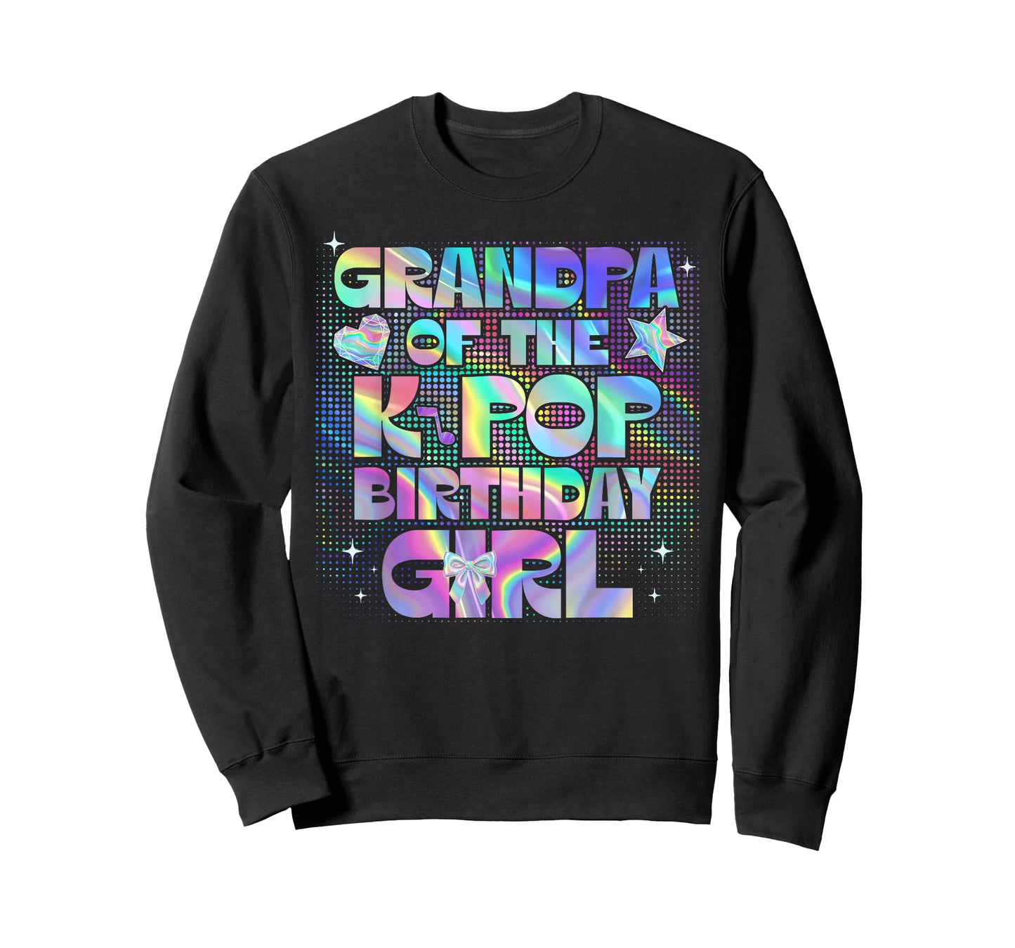 Grandpa of The K-Pop Birthday Girls Korean Music Lovers T-Shirt