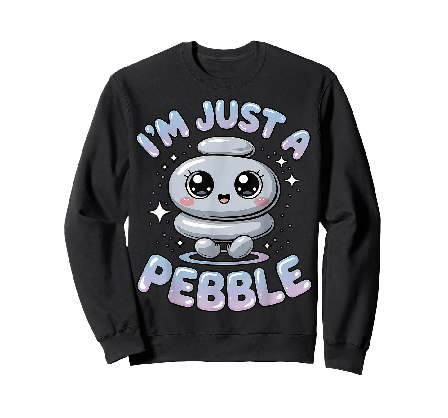 I’m Just a Pebble Funny Minimalist Rock Lover T-Shirt