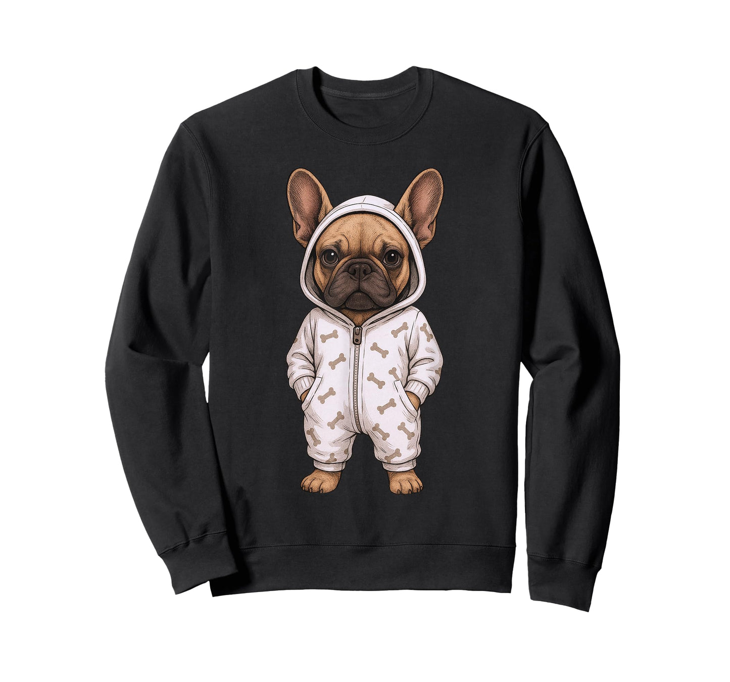 French Bulldog Sleepy Frenchie Lover Women Men Kids T-Shirt