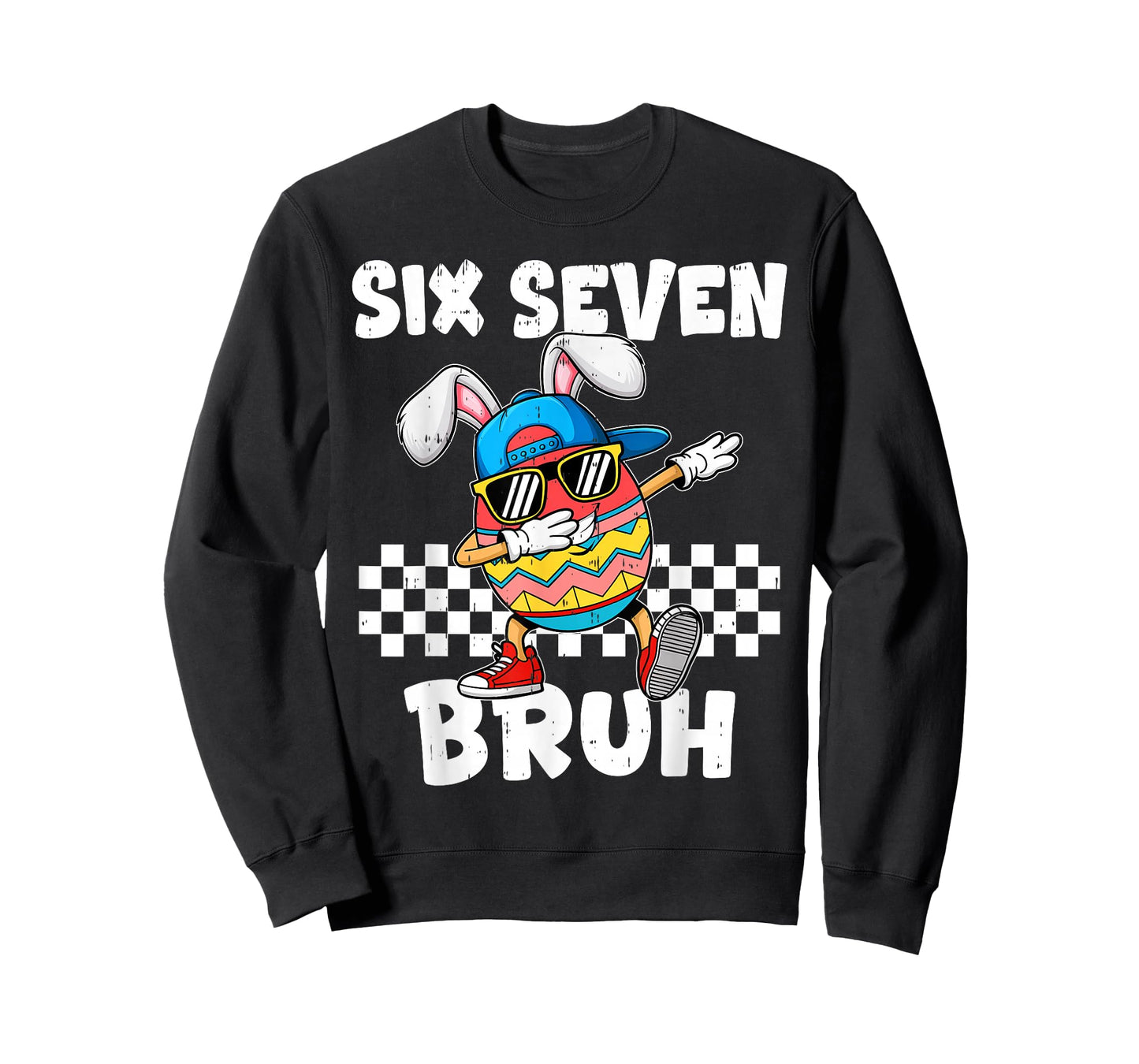 Six Seven Easter Kids Bunny 67 Easter Toddler Teens Boy Girl T-Shirt