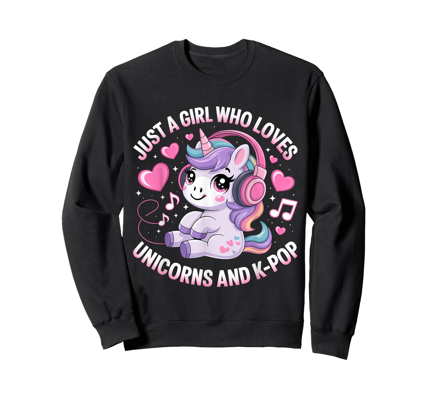 K-Pop Just A Girl Who Loves Unicorns and K-Pop K Pop Kpop T-Shirt
