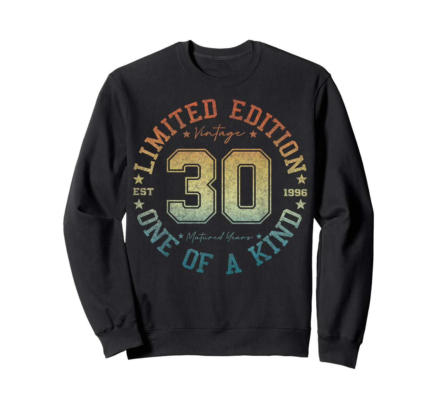30 Year Old Gifts Vintage 1996 Limited Edition 30th Birthday T-Shirt