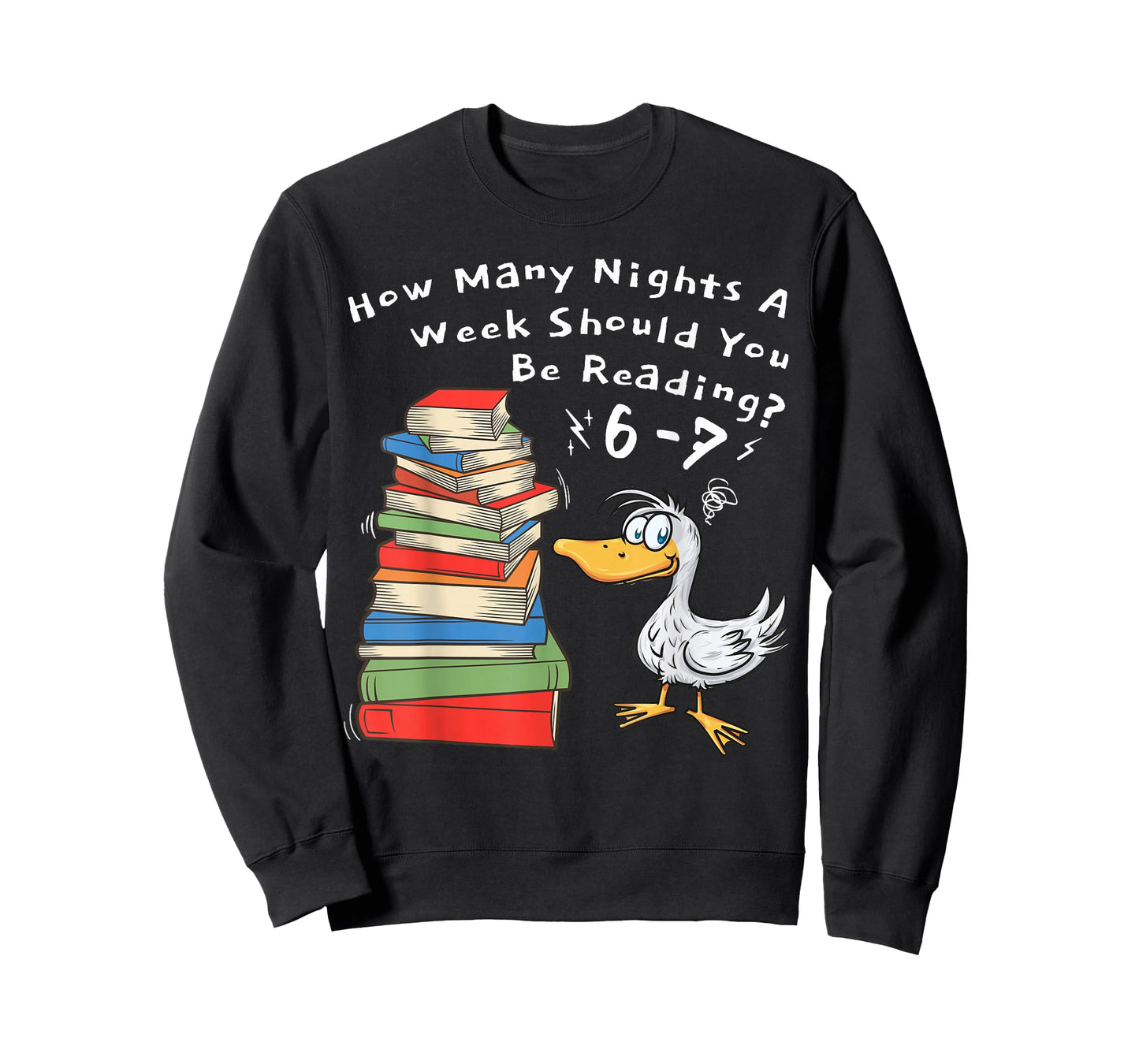 How Many Nights A Week Should You Be Reading 6-7 Teacher 67 T-Shirt