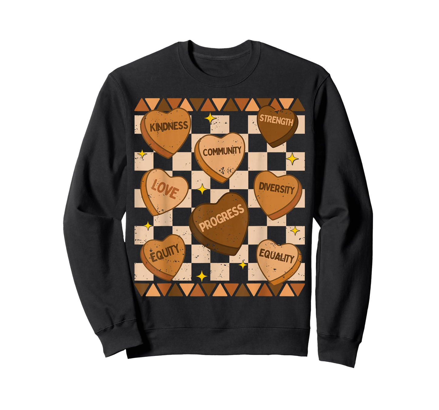 Black History Month Positive African American Men Women Kids T-Shirt