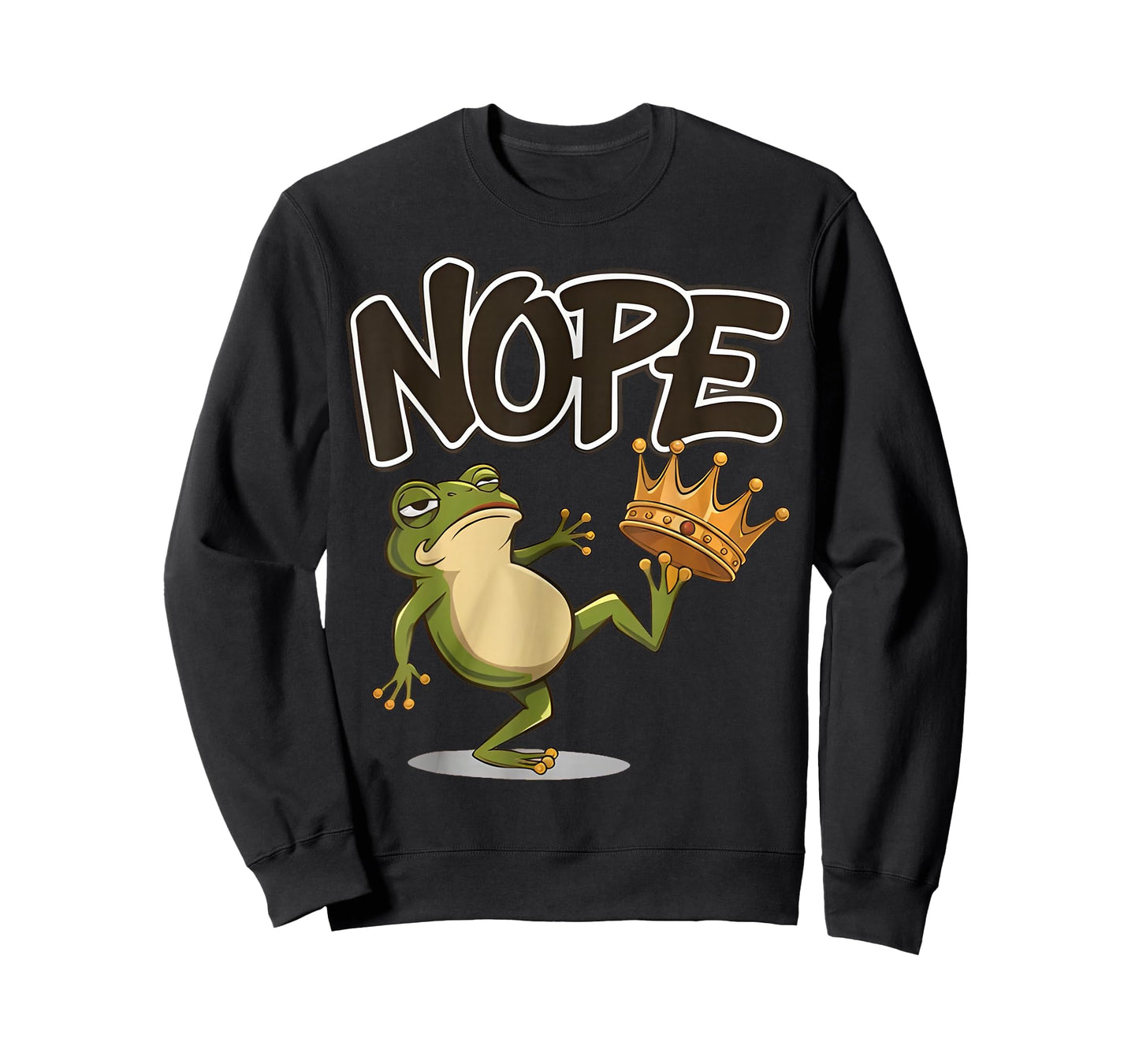 No Kings in America Frog Funny Political Meme T-Shirt