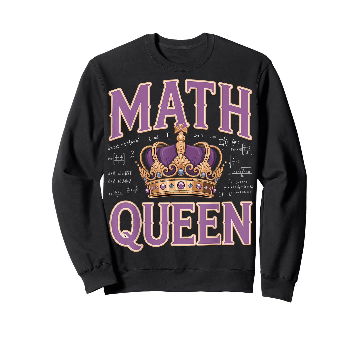 Math Queen - Mathematician Women Math Teacher T-Shirt
