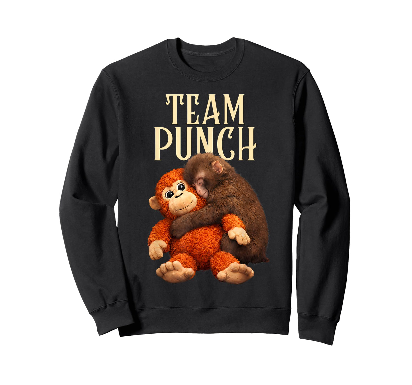 Cute Baby Monkey Punch Team Punch Kids T-Shirt