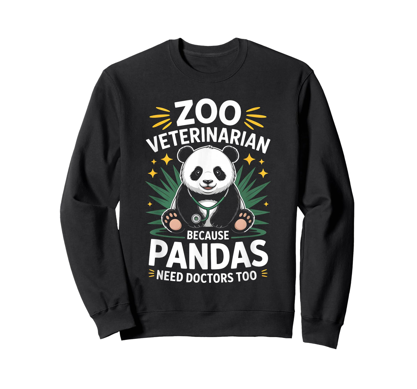 Zoo Veterinarian Because Pandas Need Doctors Too T-Shirt