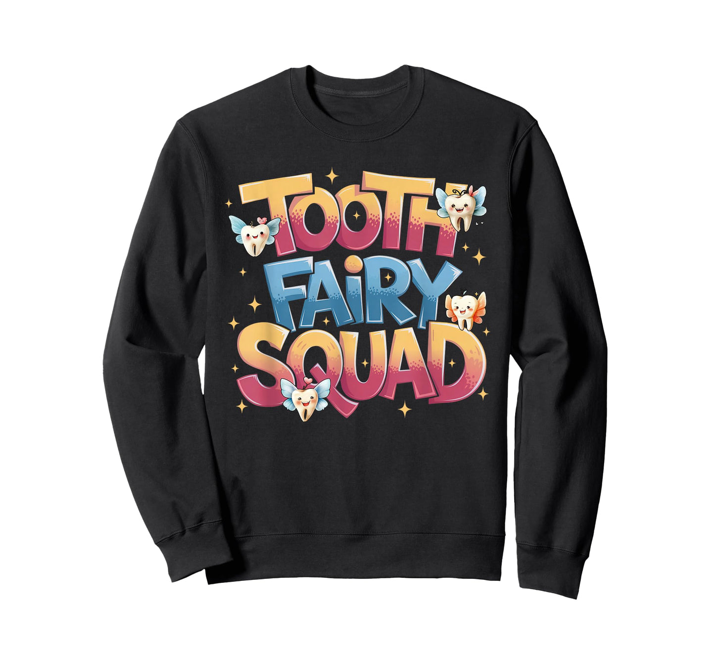 Tooth Fairy Squad Costume Dentist Dental Assistant Hygienist T-Shirt