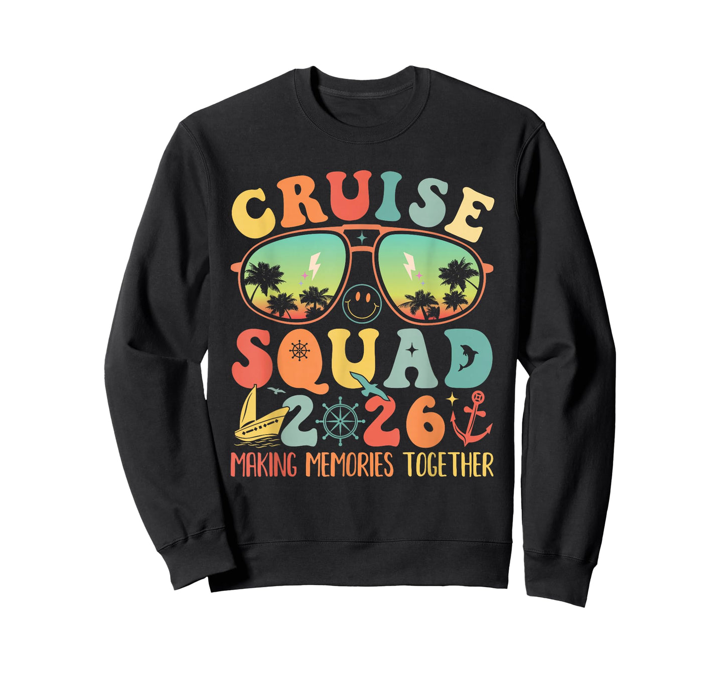 Cruise Squad 2026 Family Group Matching Summer Vacation T-Shirt