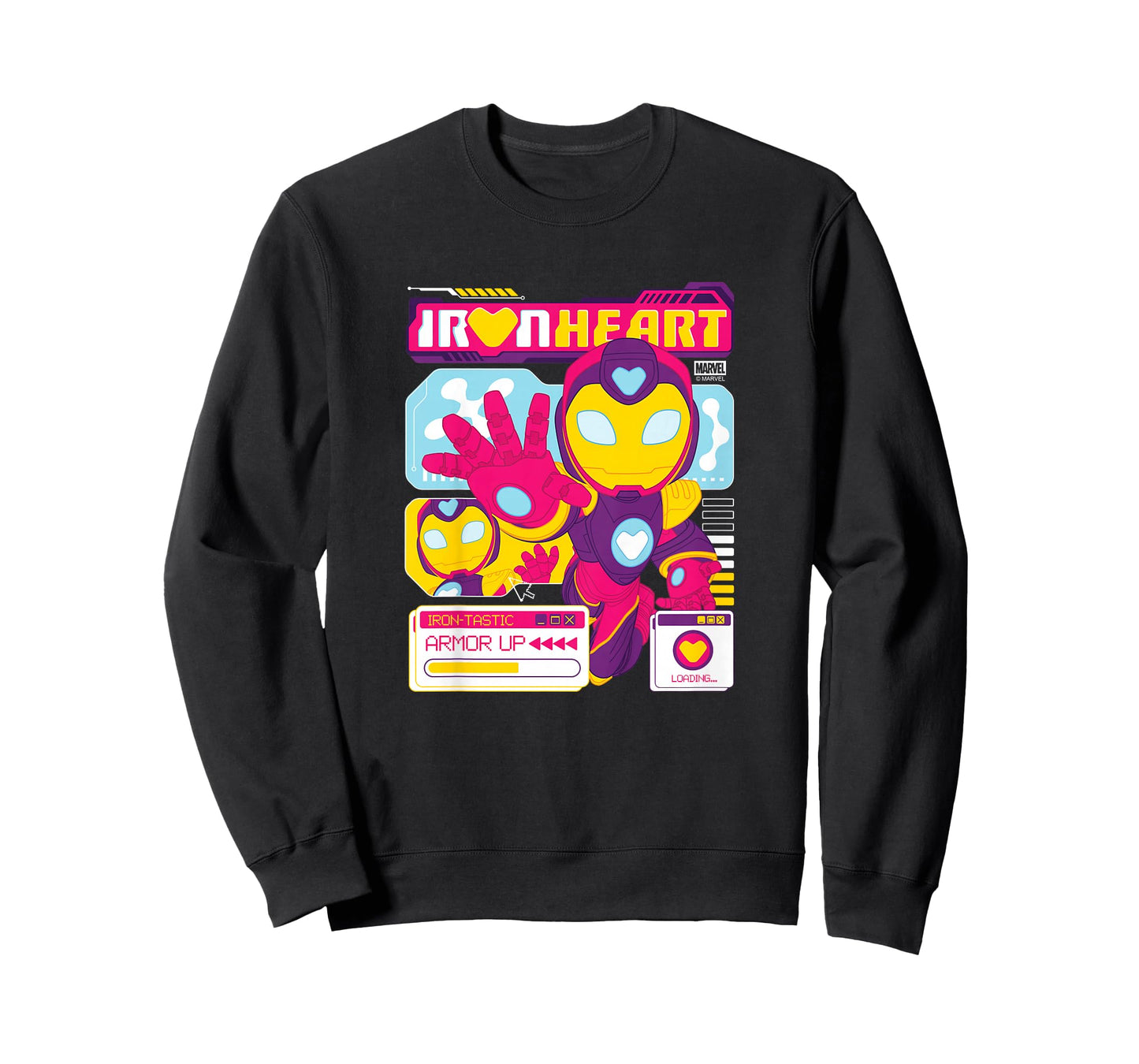 Spidey and His Amazing Friends- Ironheart Y2K T-Shirt