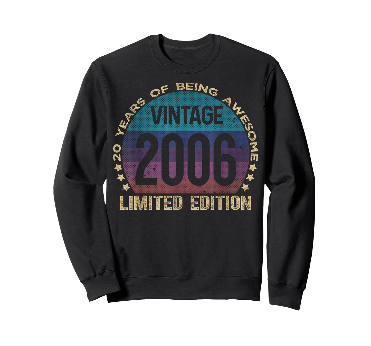 20 Year Old Gifts Vintage 2006 Limited Edition 20th Birthday T-Shirt