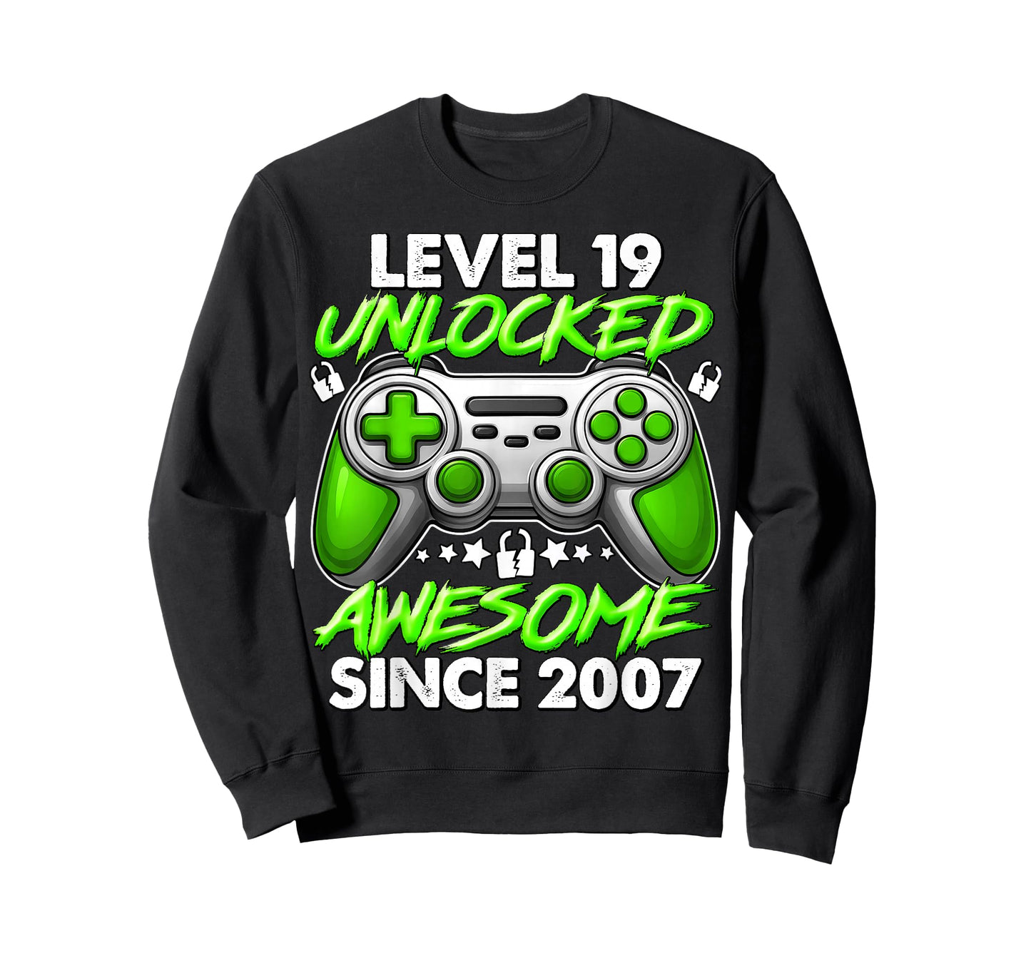 Level 19 Unlocked 19 Year Old Gifts Boys 19th Birthday Boy T-Shirt