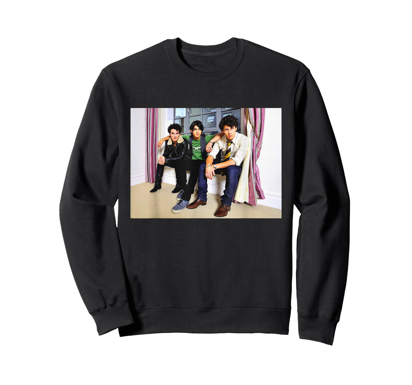 The Jonas Brothers in London Promoting Camp Rock T-Shirt