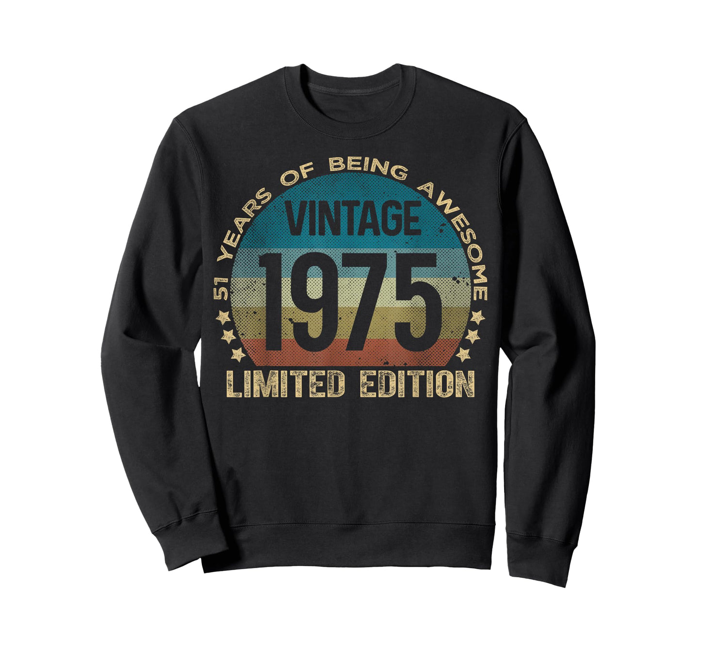 51 Year Old Gifts Vintage 1975 Limited Edition 51st Birthday T-Shirt