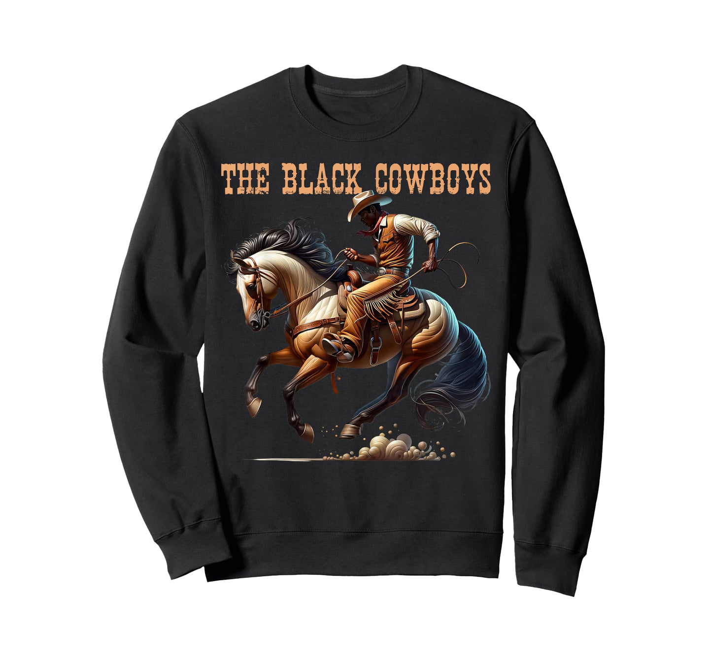Cowboy Western Rodeo Funny Men Man Dad Boys T-Shirt