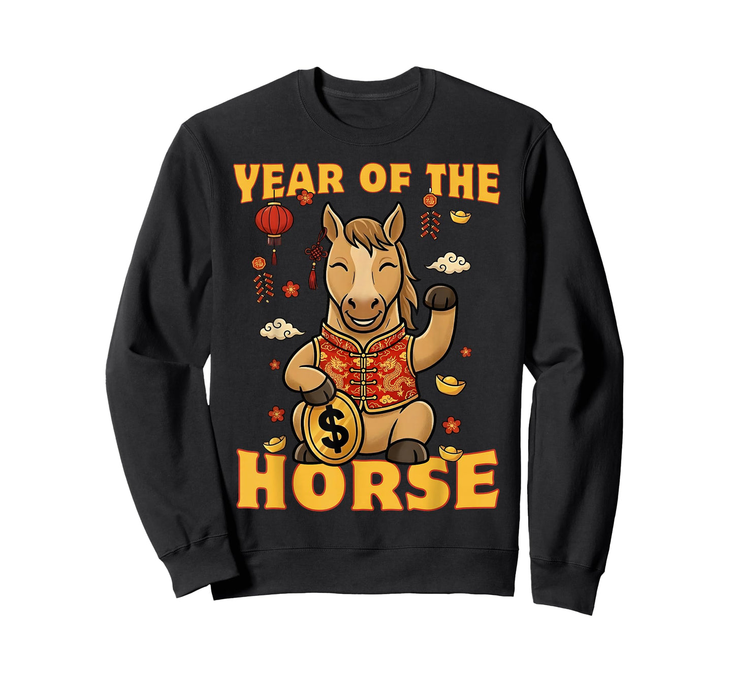 Zodiac Chinese New Year of The Horse 2026 Men Women Kids T-Shirt