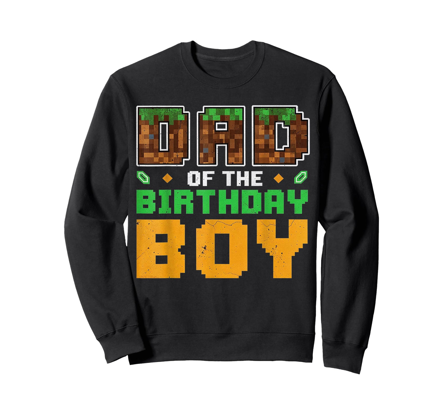 Pixel Dad of The Birthday Boy Gamer Gift for Men Women Kid T-Shirt