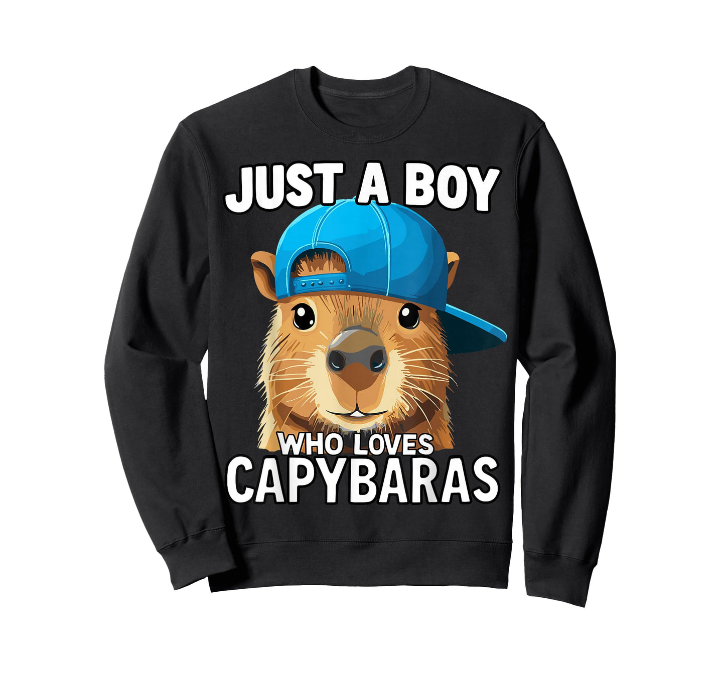 Just A Boy Who Loves Capybaras T-Shirt
