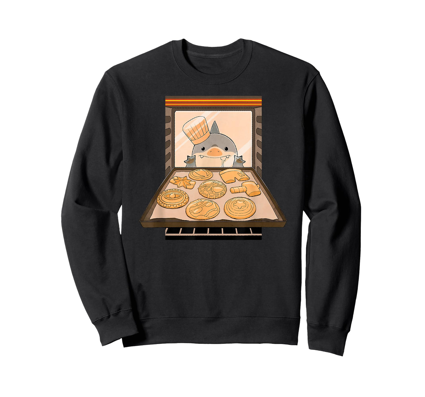 Marvel Jeff The Land Shark Baking Cookies T-Shirt