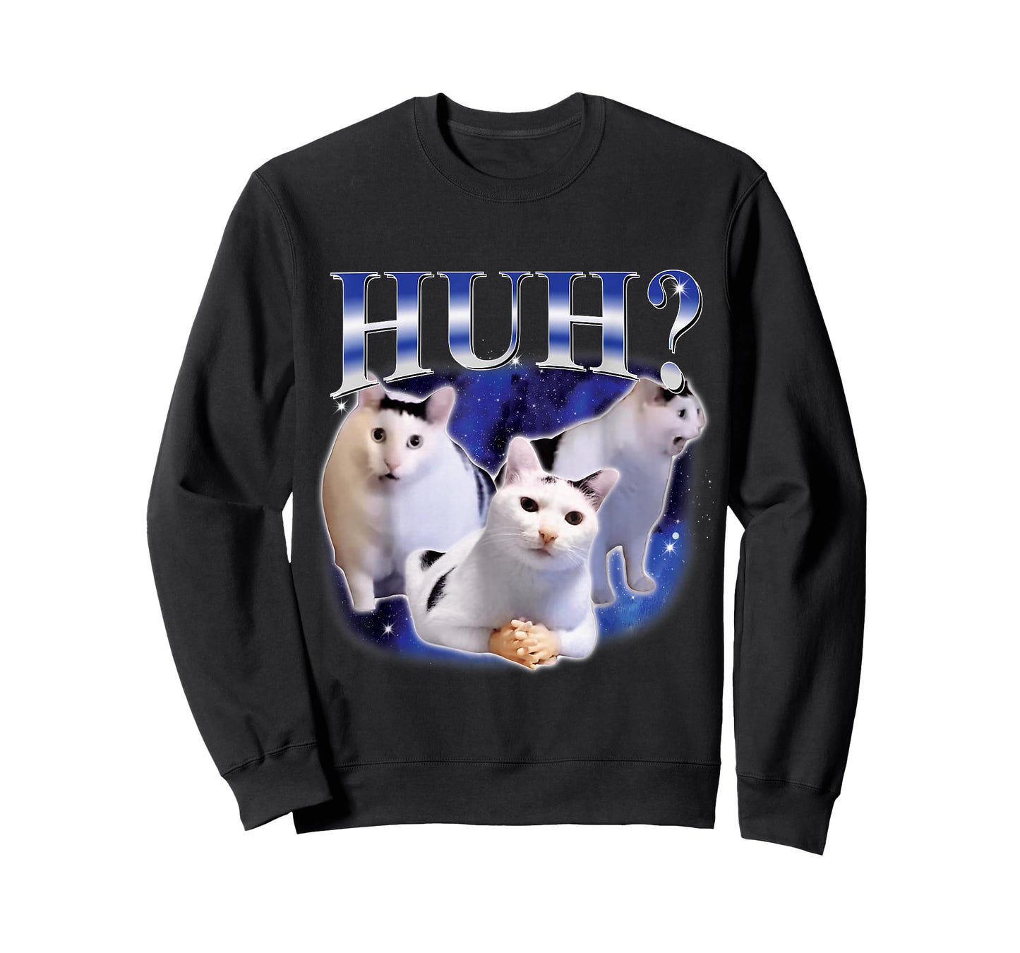 Huh Funny Dank Cat Stupid Oddly Specific Cat Meme Bootleg T-Shirt