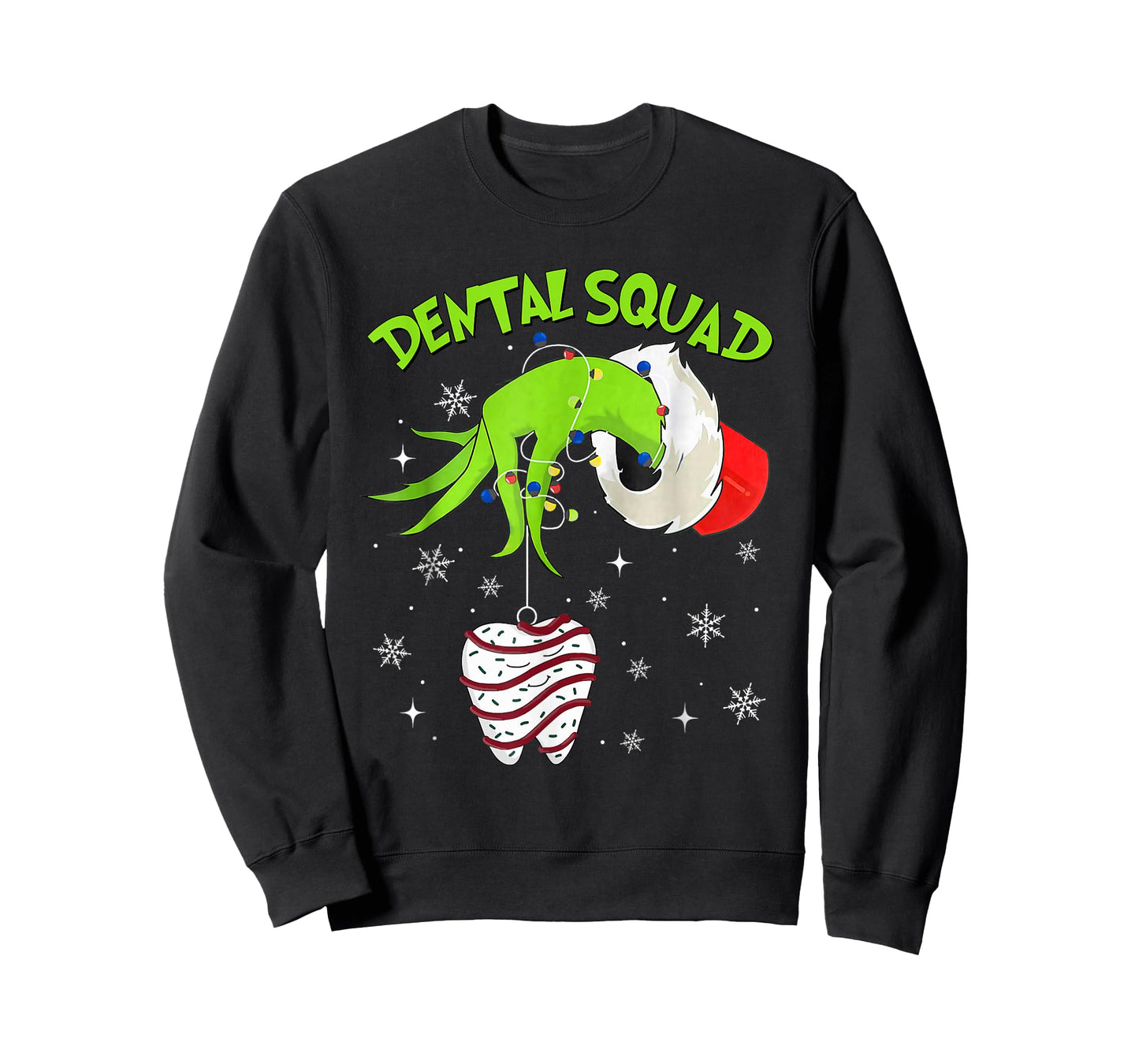 Christmas Dental Squad Cute Dentist Dental Hygienist T-Shirt