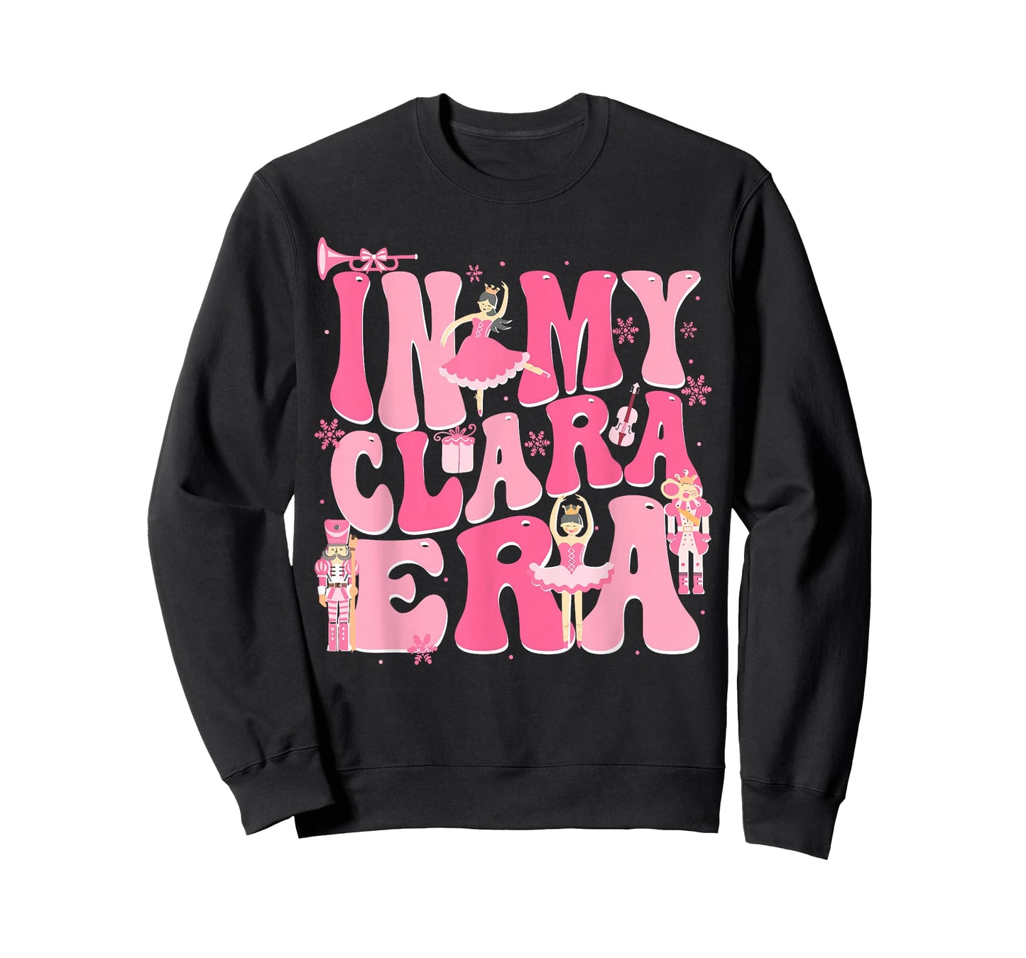 Coquette in My Clara Era Christmas Nutcracker Merry Xmas Kid T-Shirt