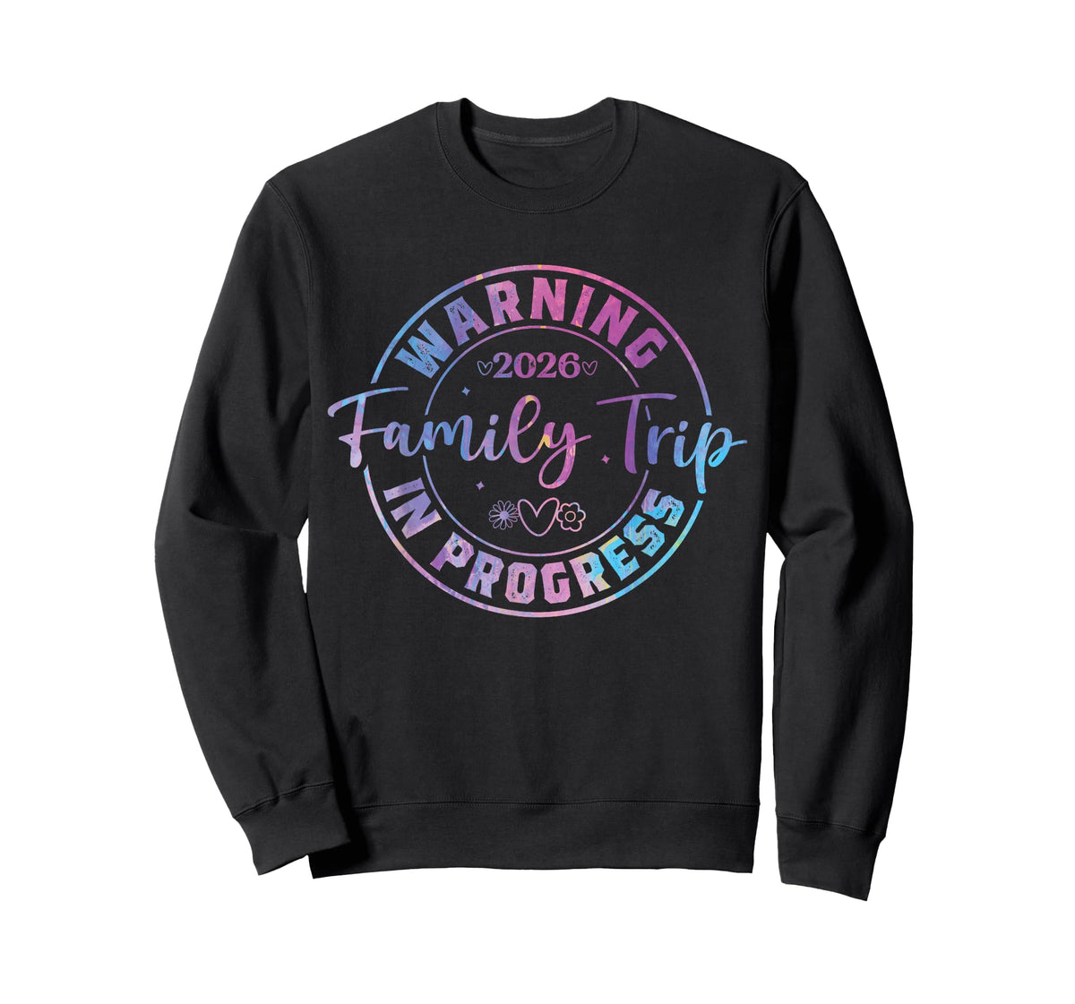 Warning Family Trip in Progress 2026 T-Shirt