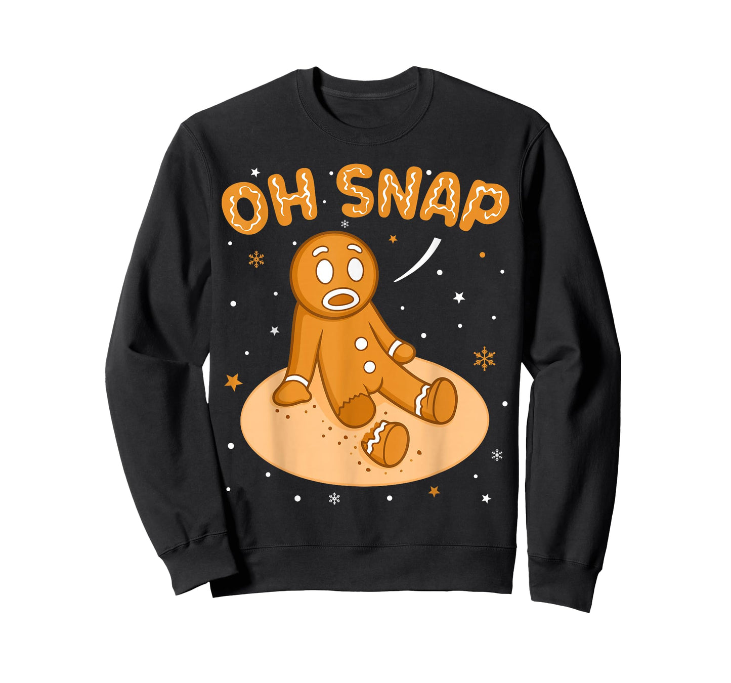 Gingerbread Man Oh Snap Christmas Funny Cookie Baking Xmas T-Shirt