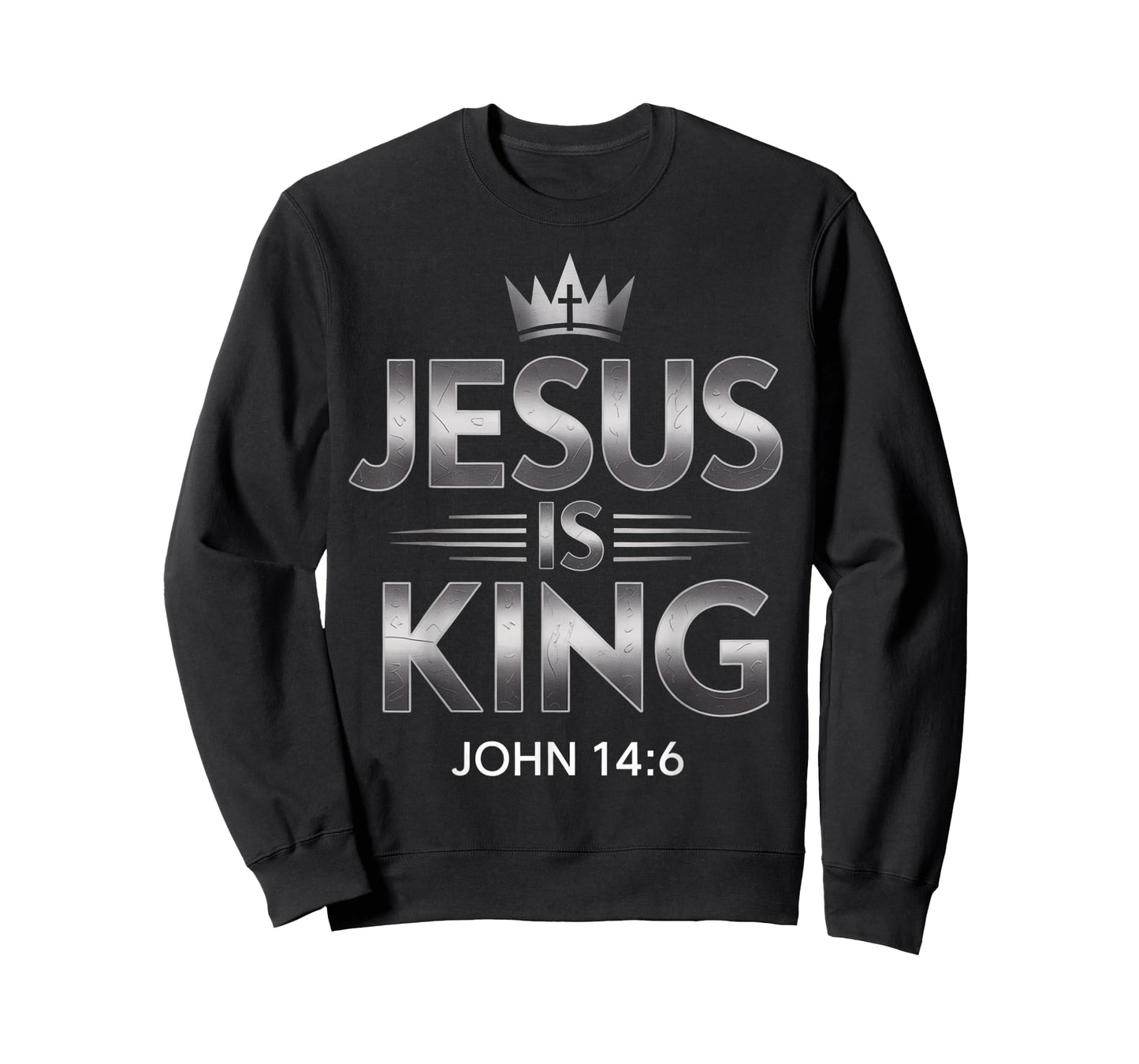 Jesus is King Bible Verse John 14:6 Christian God Religious T-Shirt