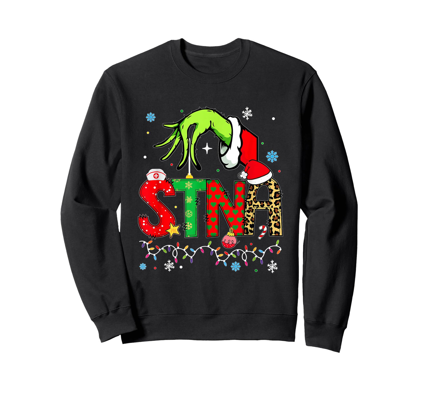 Funny STNA Christmas Shirt STNA Xmas for Women T-Shirt
