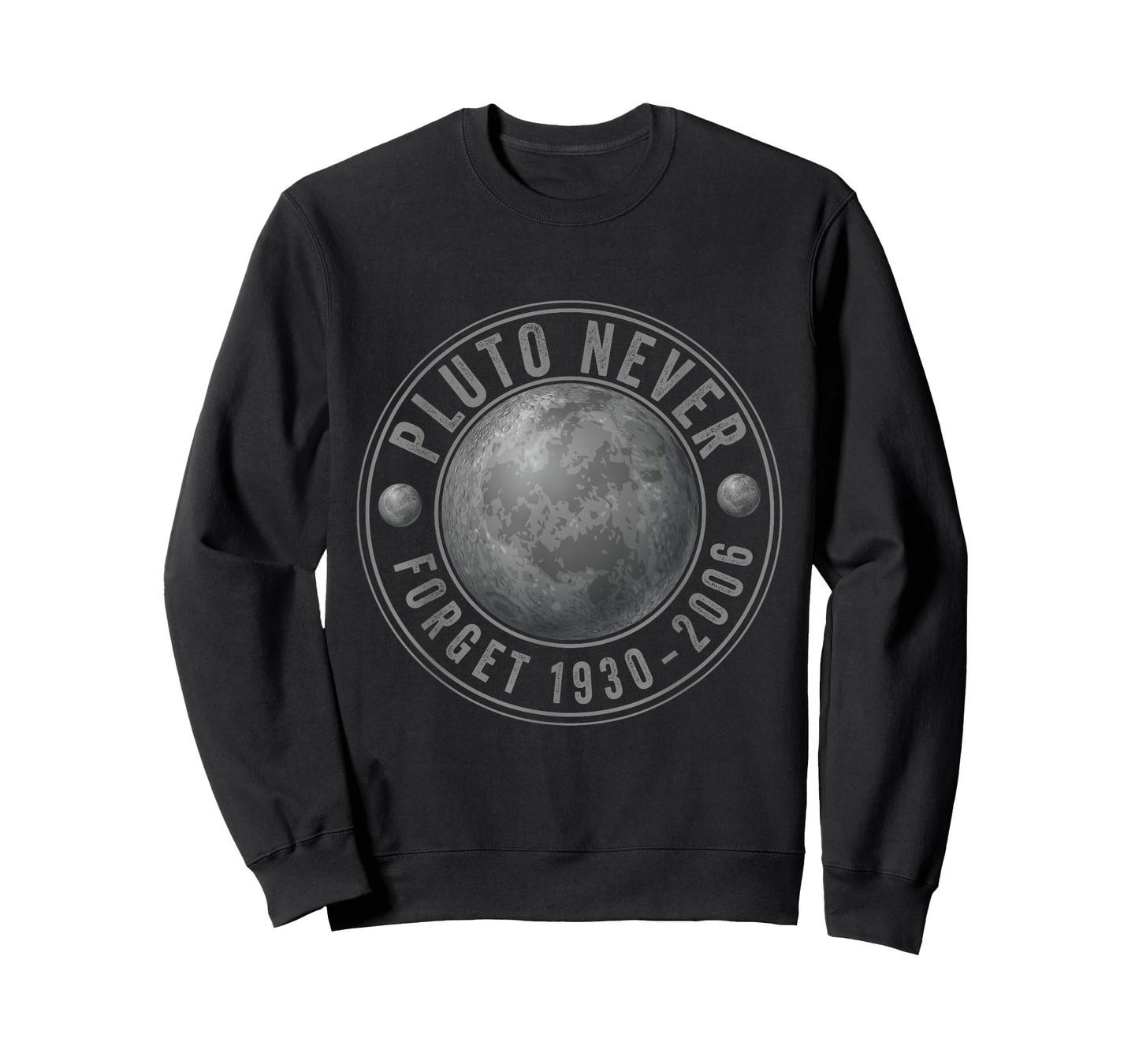 Pluto Never Forget Funny Planet Tribute Astronomy T-Shirt