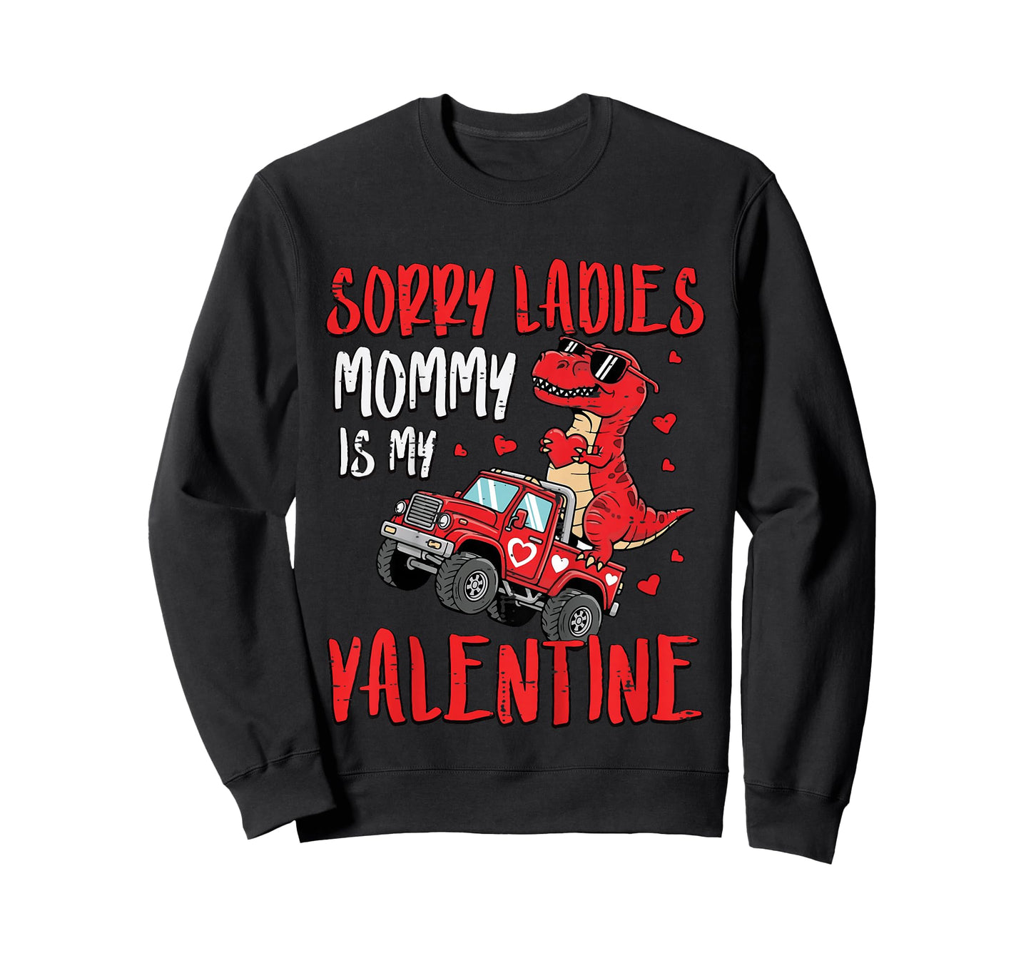 Kids Sorry Ladies Mommy is My Valentine Valentines Day Boys Kids T-Shirt