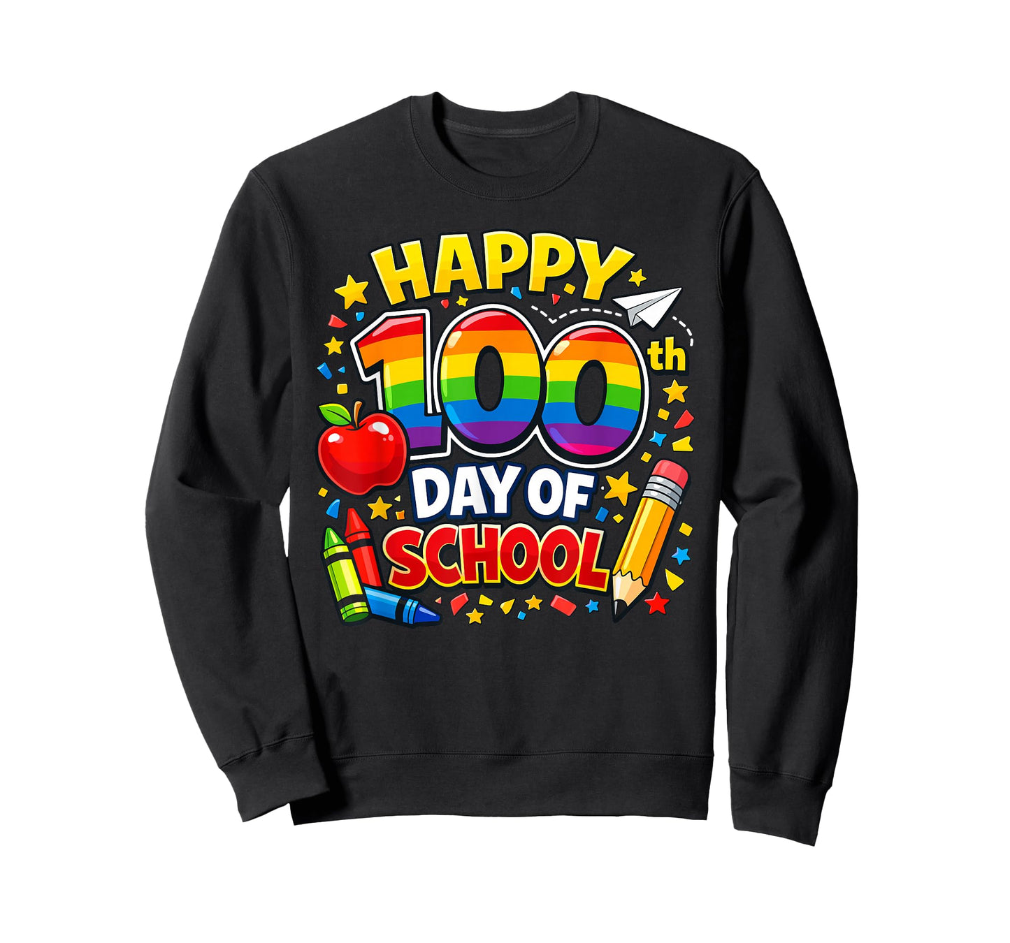 100th Day of School Happy 100 Days T-Shirt