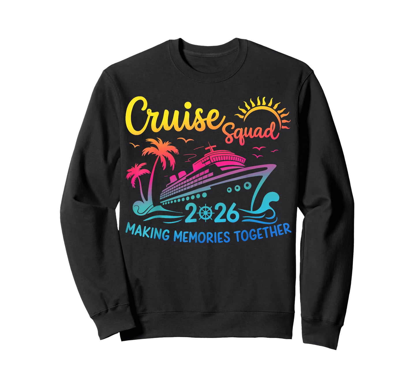 Cruise Squad 2026 Summer Vacation Matching Family Cruise T-Shirt
