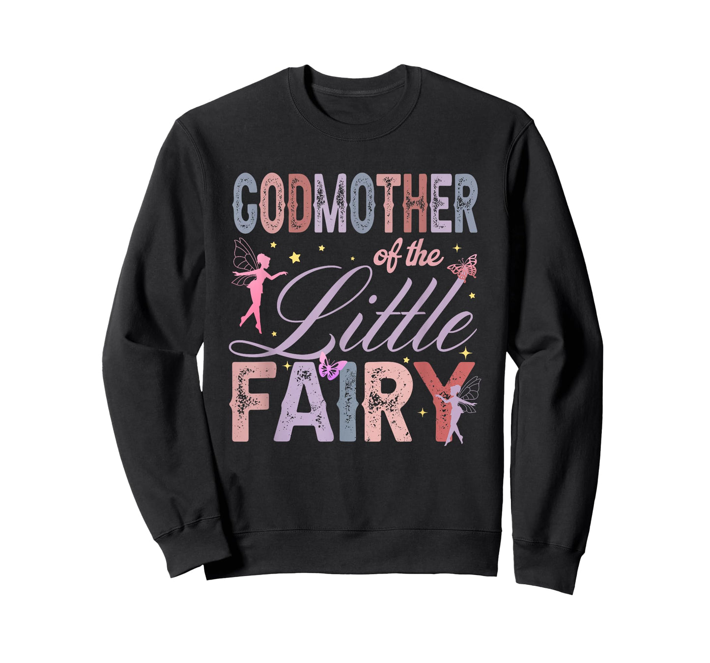 Godmother of The Little Fairy 1St Birthday Girl Fairytale T-Shirt