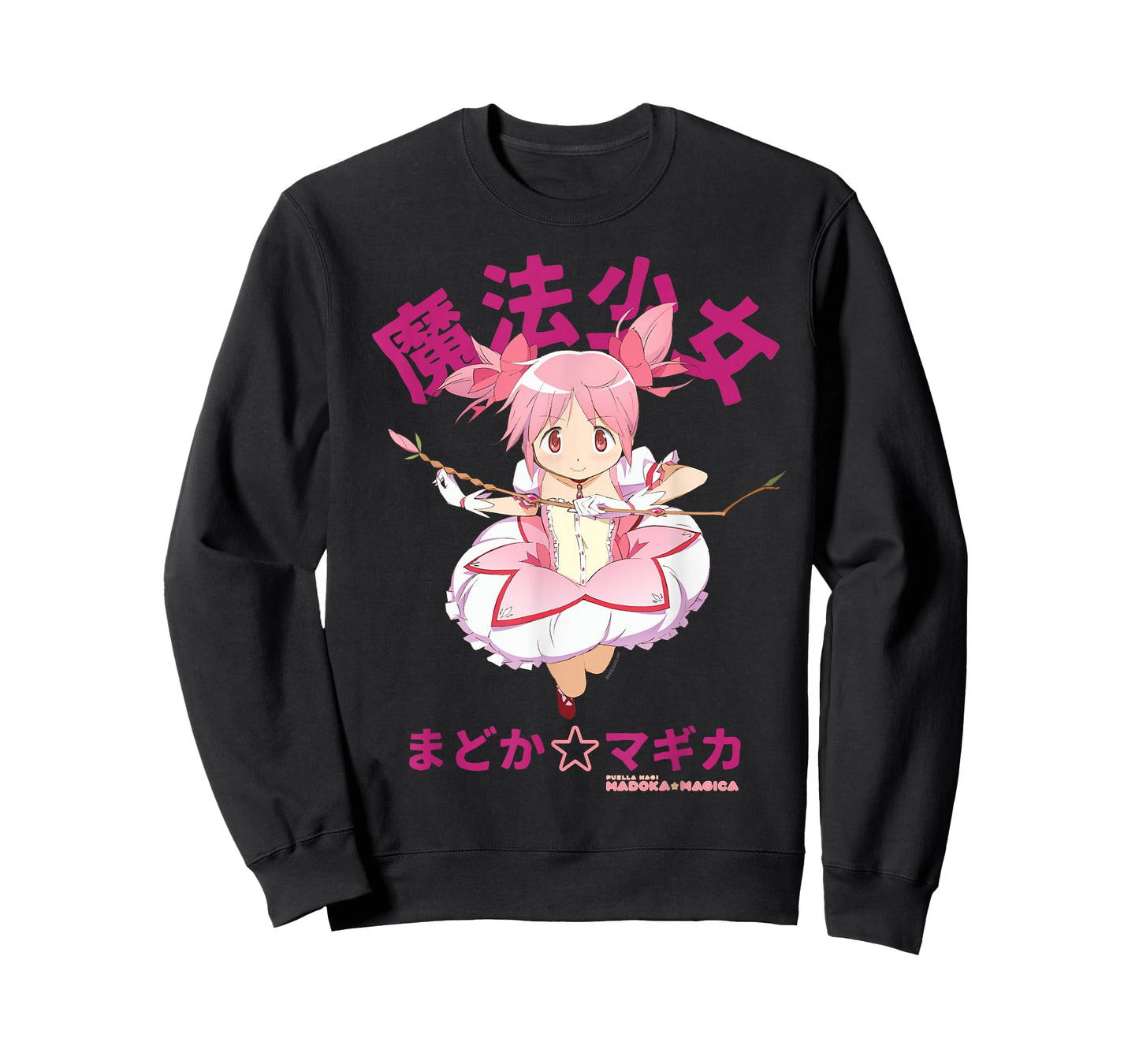 Madoka Kaname Rose Branch Bow Anime T-Shirt