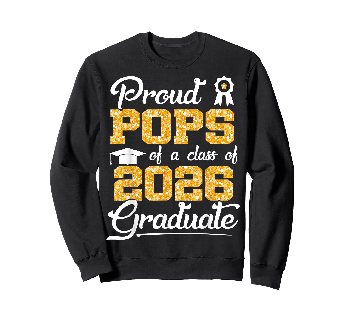 Proud Pops of a Class of 2026 Senior Funny Graduate 2026 T-Shirt