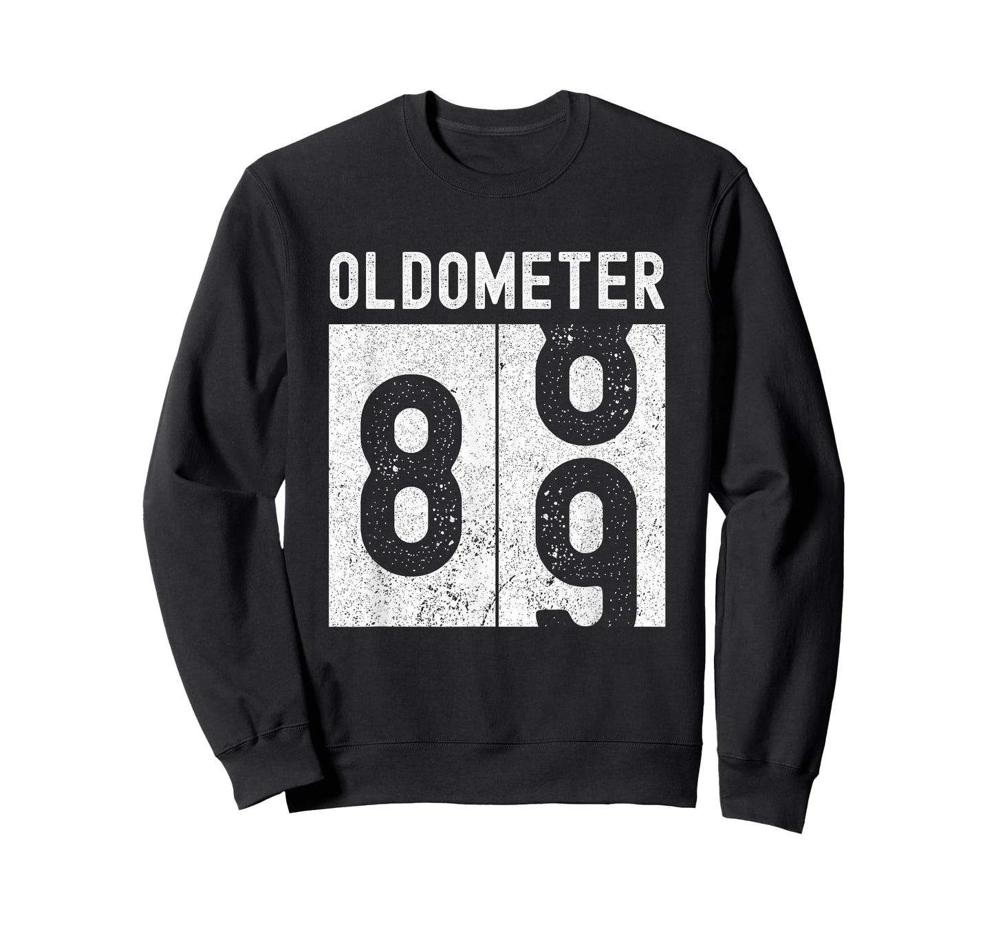 Oldometer 89th Birthday Funny Retro Turning 89 Years Old Men T-Shirt
