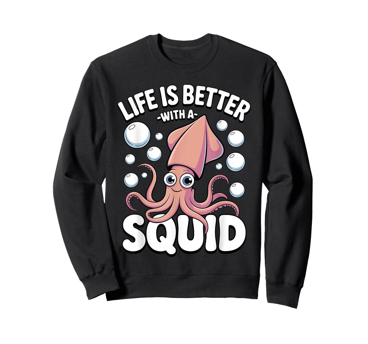 Squid Costume for Men Women Kids Adults Octopus Squid Lovers T-Shirt